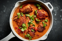 One-Pot Braised Chicken With Coconut Milk, Tomato and ... image