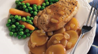 Baked Pork Chops with Potatoes and Gravy Recipe ... image