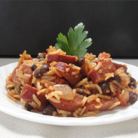 SPANISH RICE AND BEANS WITH SOFRITO AND SAZON RECIPES