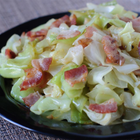 Fried Irish Cabbage with Bacon Recipe | Allrecipes image