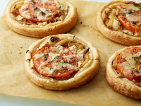Tomato and Goat Cheese Tarts Recipe | Ina Garten | Food ... image