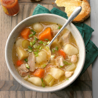 Chicken Stew with Gnocchi Recipe: How to Make It image
