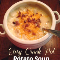 Easy Crockpot Potato Soup | partners.allrecipes.com image