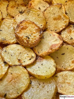 Air Fryer Sliced Potatoes - Recipe This image