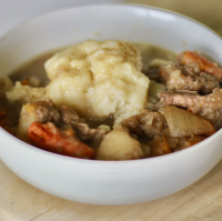 Mom's Hearty Beef Stew with Dumplings Recipe | Allrecipes image