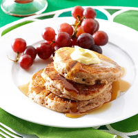 Cinnamon Applesauce Pancakes Recipe: How to Mak… image