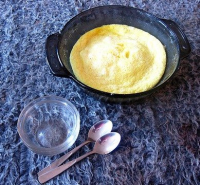 Daring Cooks: Microwave Cheese Souffle - CulturEatz image