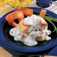 Creamed Chicken 'n' Biscuits Recipe: How to Make It image