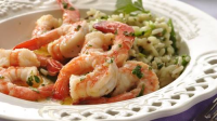 Shrimp Scampi with Rice Recipe - BettyCrocker.com image