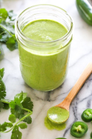Peruvian Green Sauce (Aji Verde) - Skinnytaste image