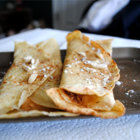 Norwegian Pancakes - Pannekaken Recipe | Allrecipes image