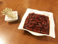 Little Smoked Sausages in Grape Jelly and Chili Sauce ... image