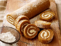 How to Make Homemade Pumpkin Roll - Food Network image