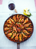 Delicious chicken paella recipe| Jamie magazine recipes image