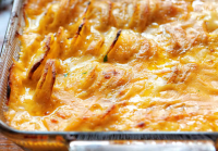 Cheesy Scalloped Potatoes Recipe | I Am Baker image