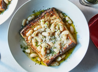 Beans and Garlic Toast in Broth Recipe - NYT Cooking image