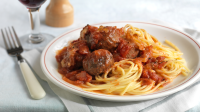 Meatballs with tomato sauce recipe - BBC Food image