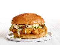 Crispy Pork Tenderloin Sandwich Recipe | Food Netw… image