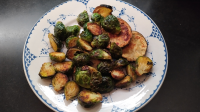 Air Fryer Mustard-Crusted Brussels Sprouts Recipe | Allre… image