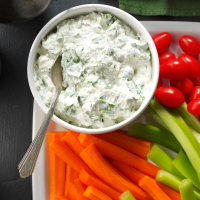 Creamy Feta-Spinach Dip Recipe: How to Make It image