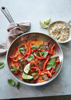 Spicy Thai Red Curry Beef Recipe | MyRecipes image