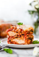 Chicken Parmesan Lasagna - Skinnytaste image