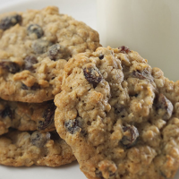 Crispy-Chewy Oatmeal Raisin Cookies - Allrecipes image
