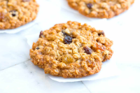 Soft and Chewy Oatmeal Raisin Cookies image