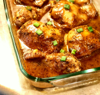 Honey-Mustard Baked Chicken Legs Recipe | Allrecipes image