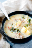 Crock Pot Zuppa Toscana - Homemade Hooplah image