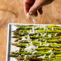 Asparagus Baked in Foil with Parmesan and Thyme | Cook's … image