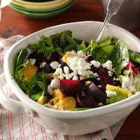 Roasted Beet Salad with Orange Vinaigrette Recipe: How to ... image