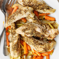 Roasted Turkey Breast Tenderloins & Vegetables Recipe: How ... image