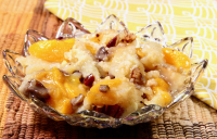 PEACH COBBLER WITH CANNED PEACHES RECIPES