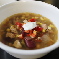 Southwest Black Bean Chicken Soup Recipe | Allrecipes image
