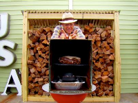 Barbecue Pork Butt Recipe | Alton Brown - Food Network image