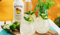Malibu Spritz Recipe - Malibu Rum Drinks image
