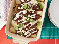 'Easiest Ever' Chicken Mole Enchiladas Recipe | Marcela ... image