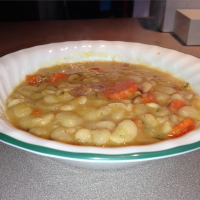 Dad's Lima Bean Soup with Ham Bone Recipe | Allrecipes image
