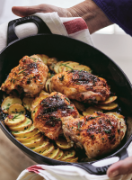 Ina Garten's Skillet-Roasted Chicken & Potatoes Recipe image