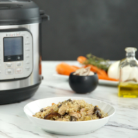 One Pot Chicken and Brown Rice Dinner – Instant Pot Recipes image