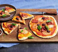 No yeast pizza dough recipe - BBC Good Food image