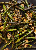Blistered Green Beans with Garlic Recipe | Bon Appétit image