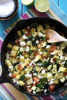 Quick and Easy Skillet Mexican Zucchini - Skinnytaste image