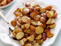 Garlic Roasted Potatoes Recipe | Ina Garten | Food Network image