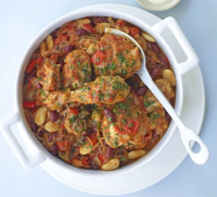Spicy chicken & bean stew recipe - BBC Good Food image