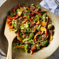 Spicy Orange Beef & Broccoli Stir-Fry Recipe | EatingWell image