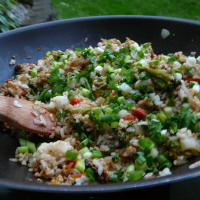 Perfect Thai Fried Rice With Marinated Chicken Recipe ... image
