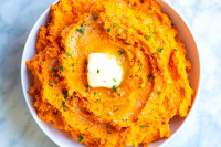 Easy Creamy Mashed Sweet Potatoes - Inspired Taste image