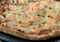 New Orleans Shrimp Pizza Recipe | Sandra Lee - Food Net… image